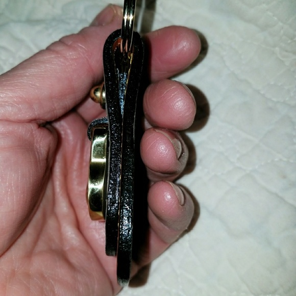 Rare Nubuck Dooney & Bourke vtg key ring - Picture 5 of 8